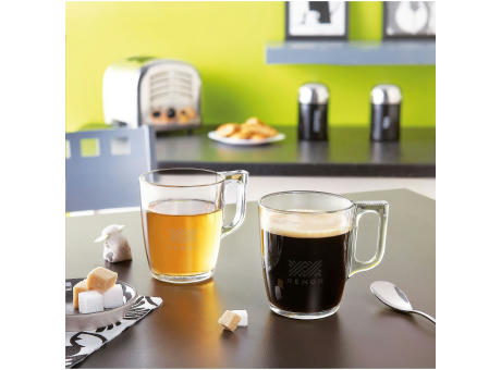 Soluna Tee-/Kaffeeglas 250 ml Werbeartikel