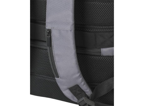 rPET-Polyester (300D) Anti-Diebstahl-Laptop-Rucksack Calliope bedrucken