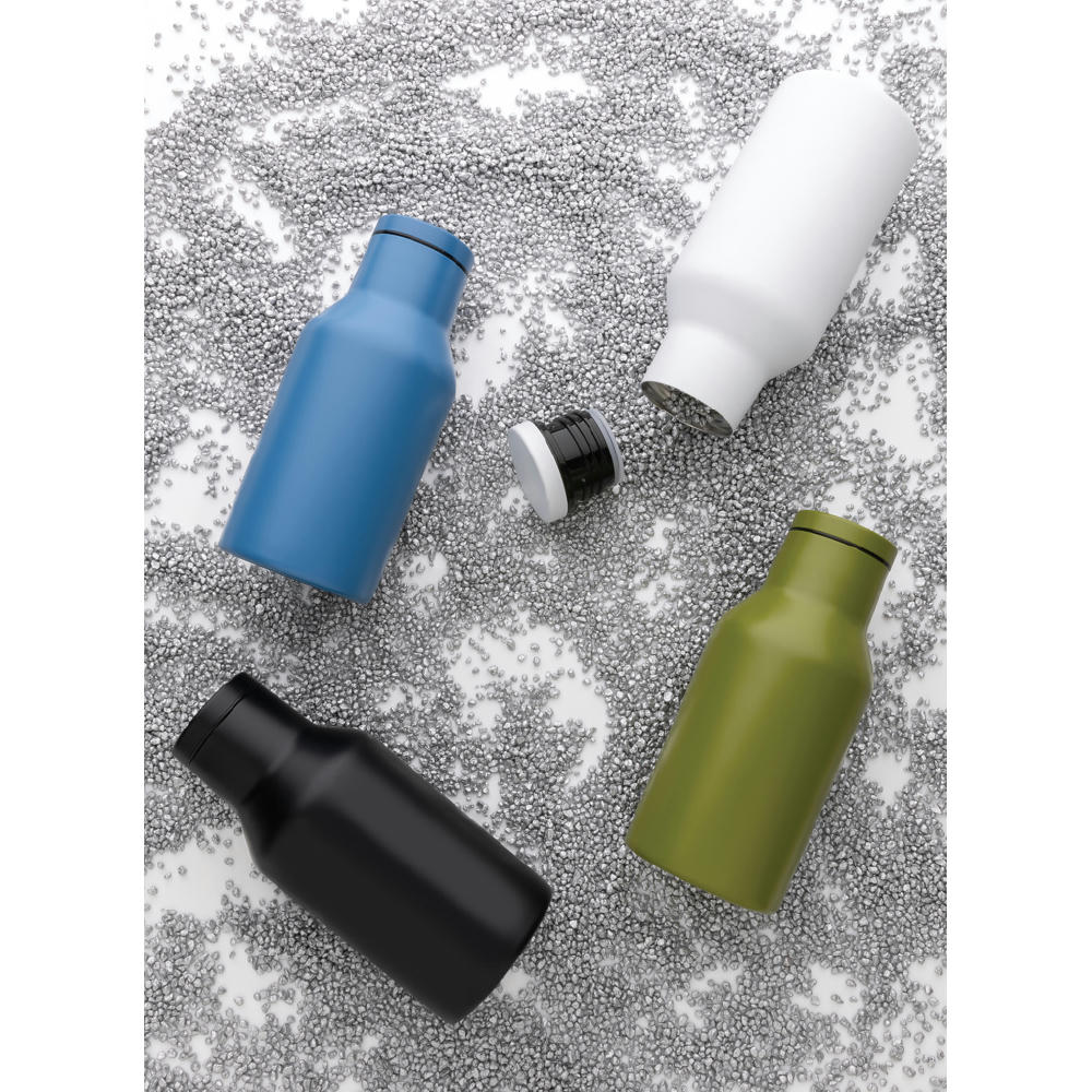 RCS recycelte Stainless Steel Kompakt-Flasche Werbeartikel