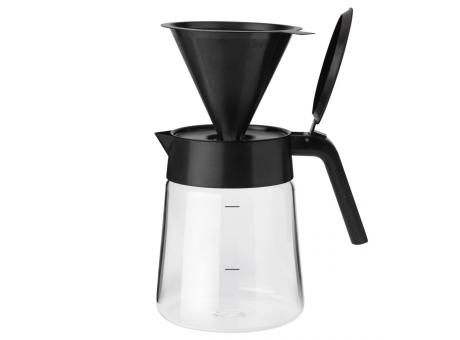 Stelton Nohr Glaskanne black metallic Werbeartikel