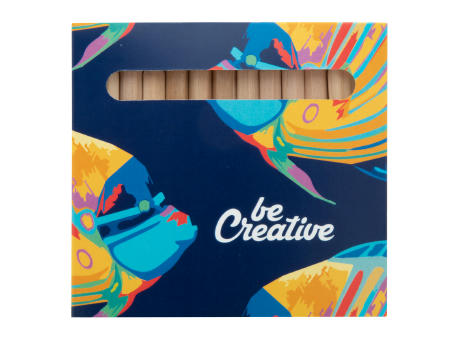 Product image Individuelles Buntstifte-Set (12 Stk.) Penxil 12 Werbeartikel