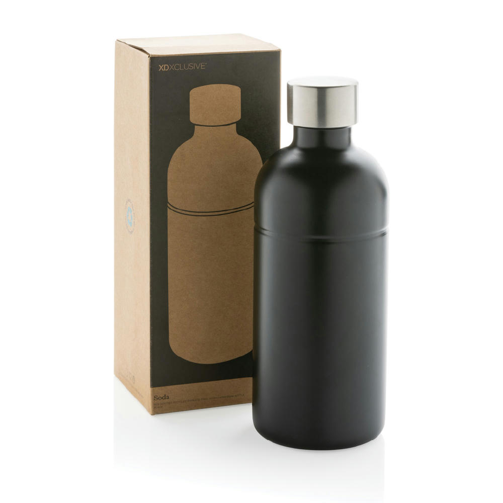 Soda Trinkflasche aus RCS-zertifiziertem Stainless-Steel Werbeartikel