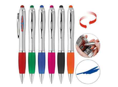 Touchscreen-Drehkugelschreiber "Pluto" bedrucken