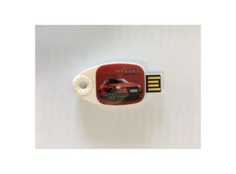 Product image USB-Stick Mini 063 USB 2.0 COB 1 GB Weiß bedrucken