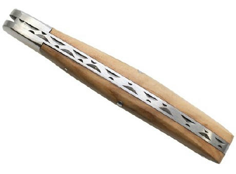 Taschenmesser 'Heritage', 11cm, Olivenholz Werbeartikel