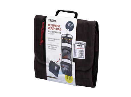 Product image TROIKA Reise-Kulturtasche BUSINESS WASHBAG bedrucken