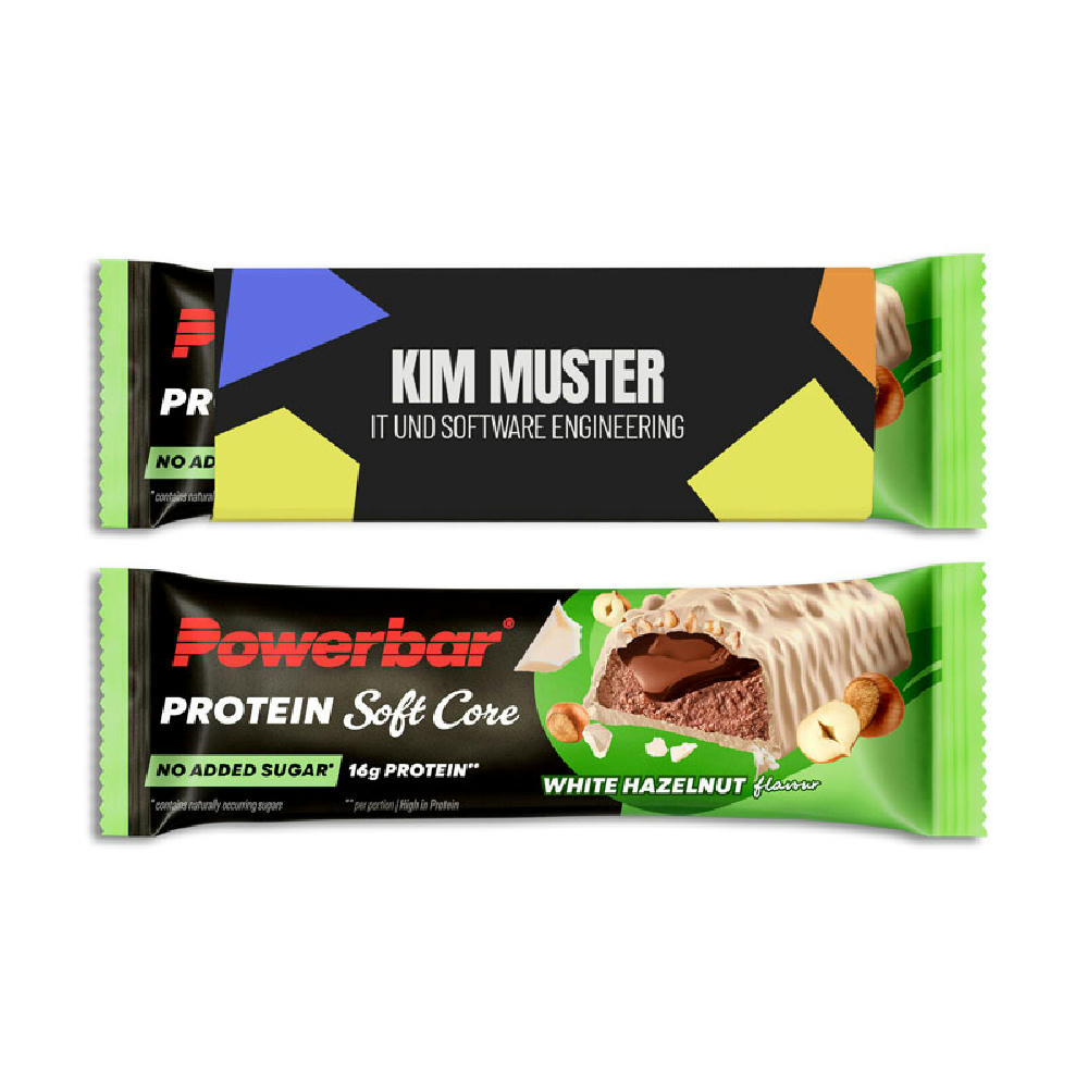 Product image Powerbar im Werbeschuber - Protein SOFT CORE Werbeartikel