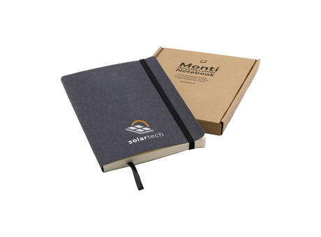 Monti Recycled Leather Notebook A5 Notizbuch Werbeartikel