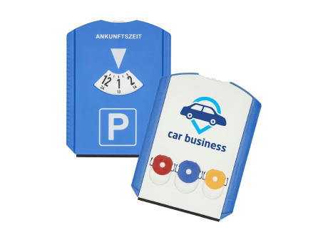 Parkscheibe "Euro" mit Chips Werbeartikel