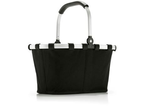 carrybag frame raffia black Werbeartikel