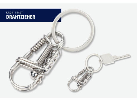 TROIKA Schlüsselanhänger DRAHTZIEHER Werbeartikel