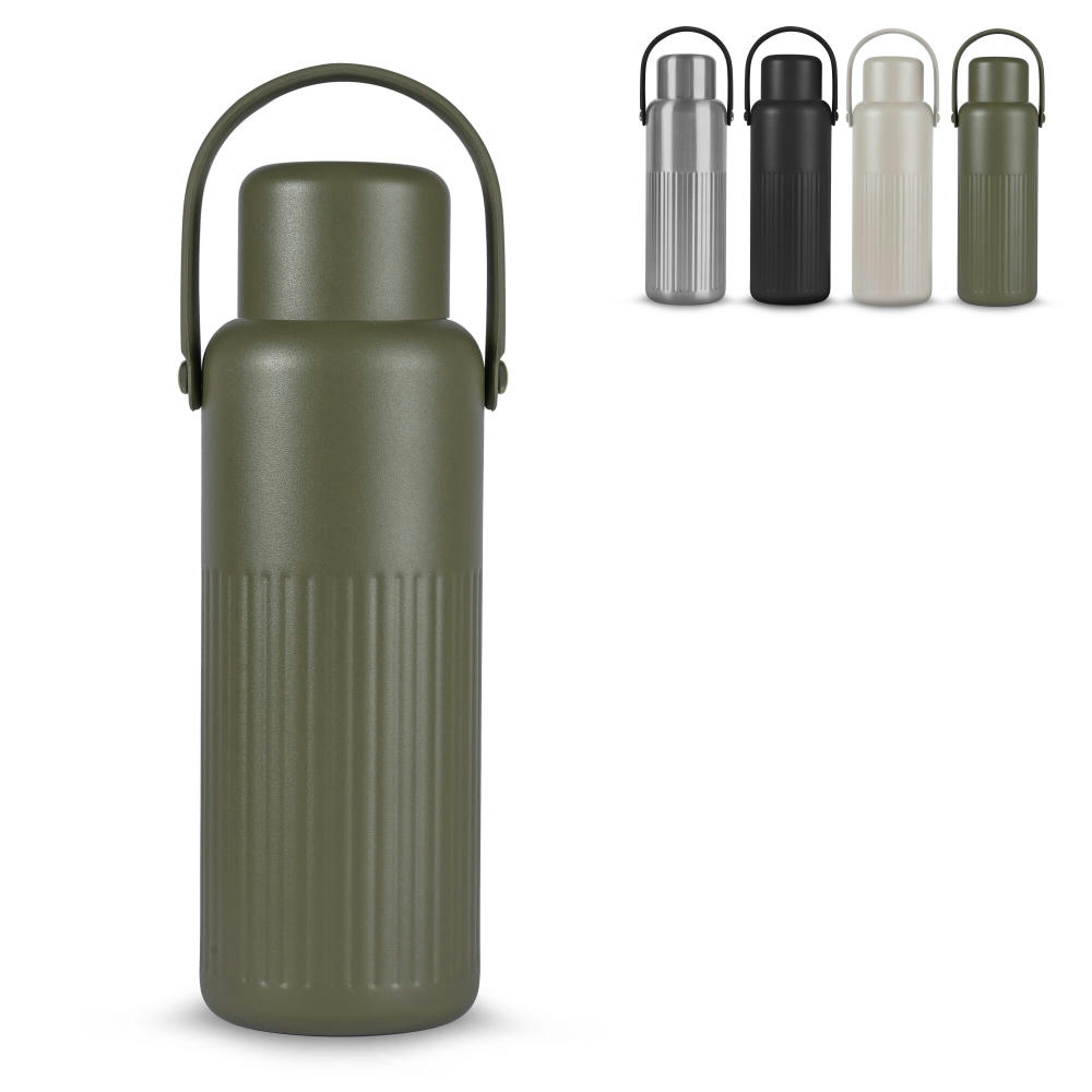 Sagaform Theo Thermosflasche (recycelt) 1 L Werbeartikel