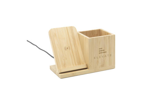 Bamboo Boss 15W Ladestation/Stifthalter bedrucken