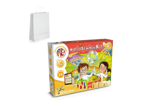 My First Science Kit II. Lernspiel lieferung inklusive einer kraftpapiertasche (100 g/m²) Werbeartikel