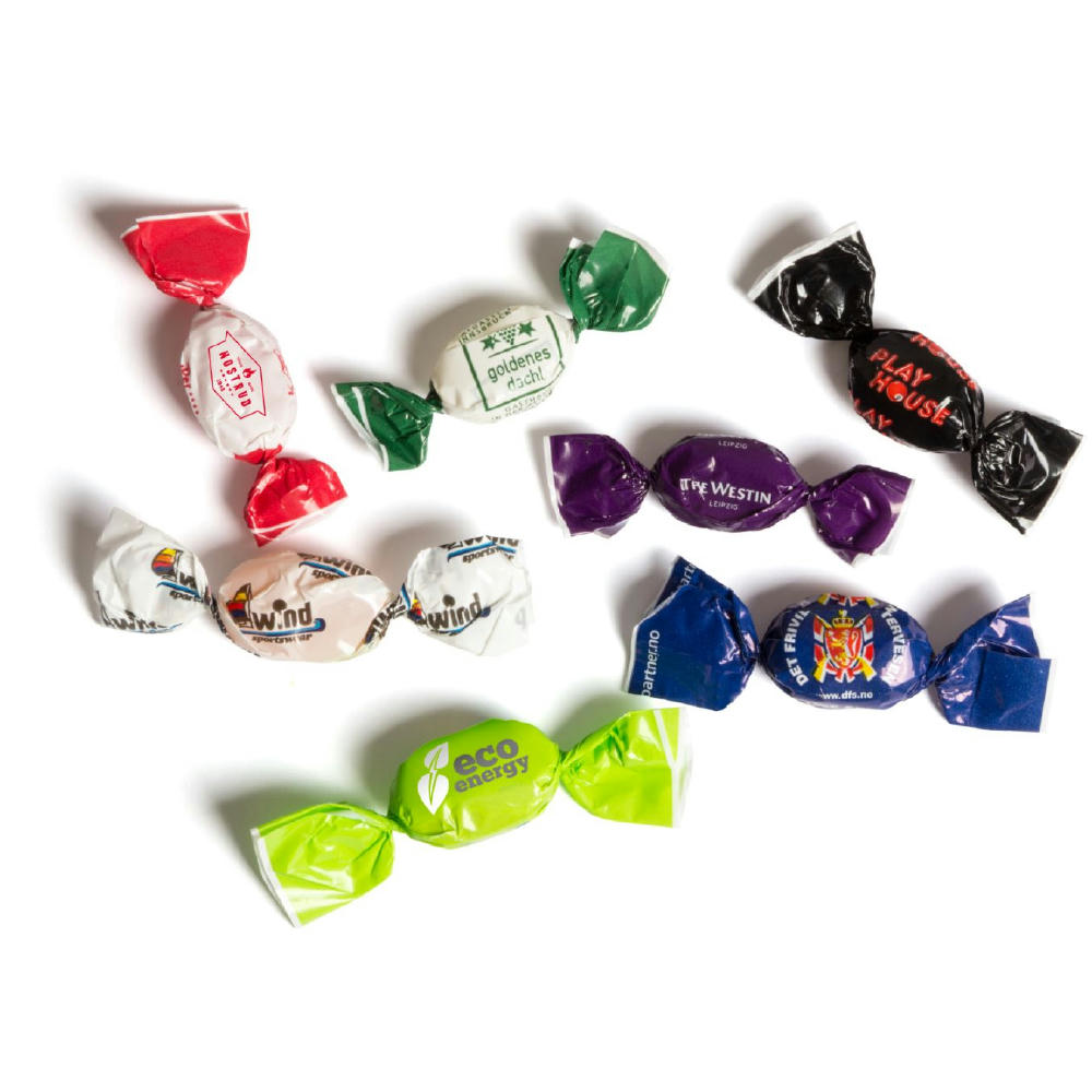 3 g Bonbons im Werbewickler Werbeartikel