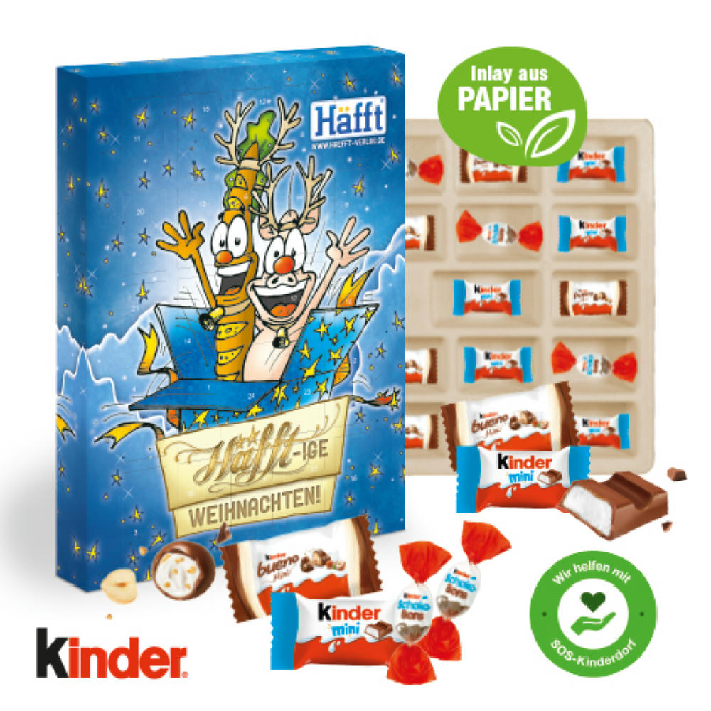 Product image Adventskalender kinder® „Happy Moments“ Werbeartikel