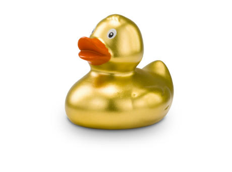 Werbeente Goldmarie Mini, ca. 6 cm Werbeartikel