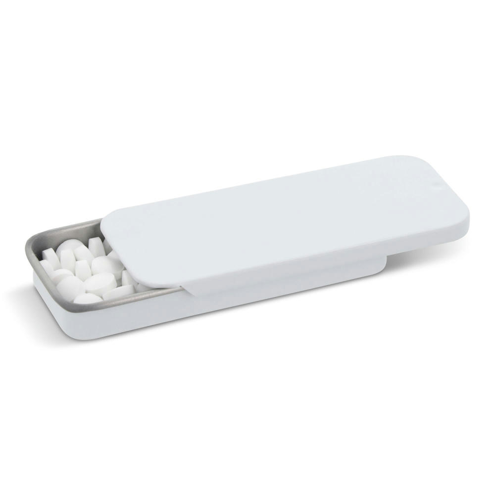 Product image Mini-Schiebedose Pfefferminz Werbeartikel