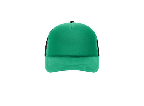 5 Panel Retro Mesh Cap - 5 Panel Cap mit retrogetreuer Zierkordel über dem Schild Werbeartikel