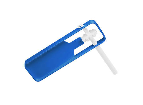 Grundfarbe blau, Griff weiß