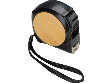 Product image Maßband mit Bambusapplikation 5m Werbeartikel