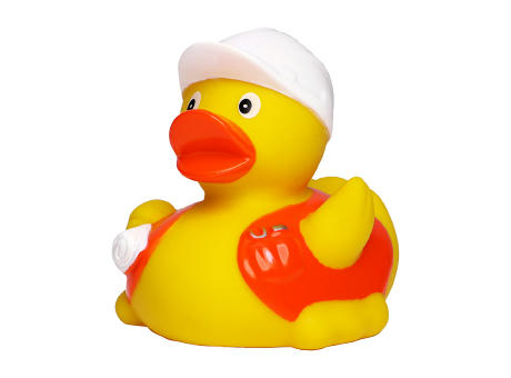 Quietsche-Ente Bauarbeiter Werbeartikel