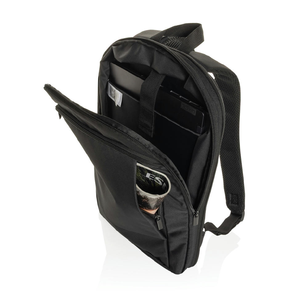 Flexpack Aware™ Expandable Slim RPET 15,6" Laptop-Rucksack Werbeartikel