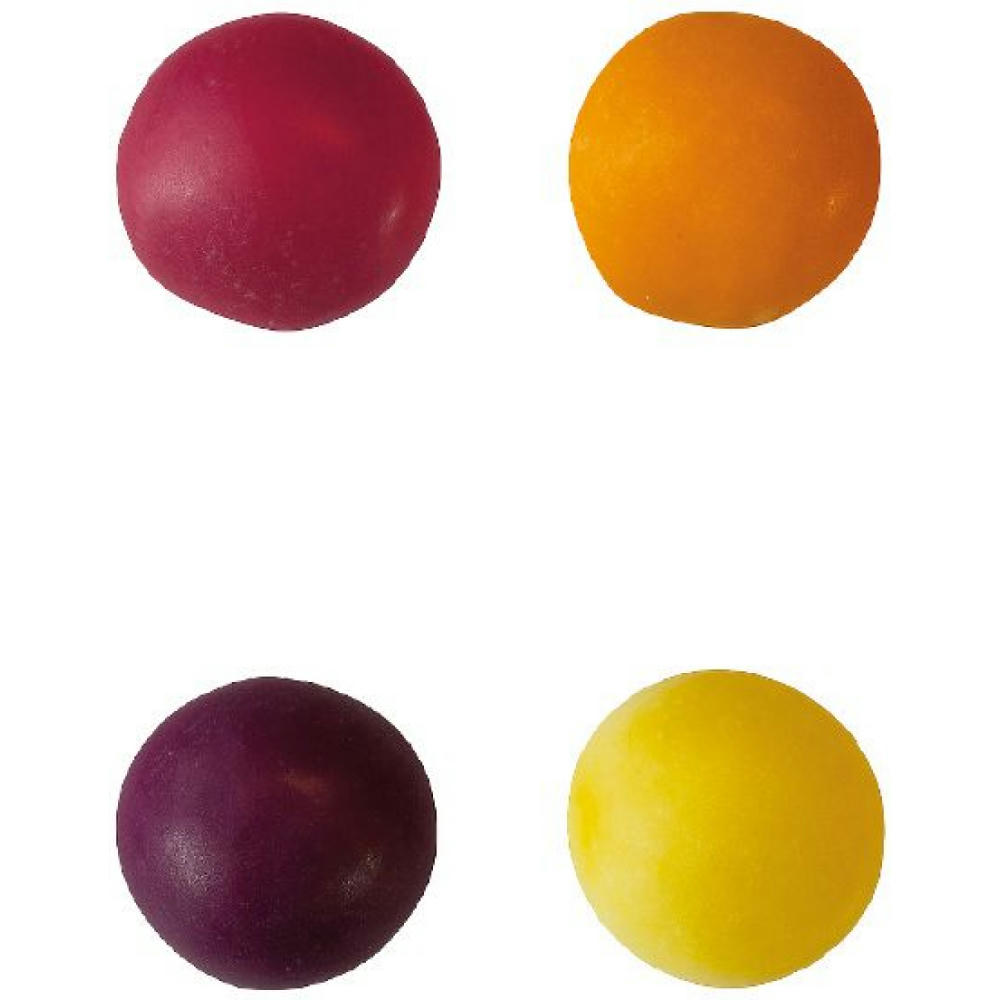 Graspapierdose 89,   100 g, Inhalt: Fruchtige Kaudragees (Dose) Werbeartikel