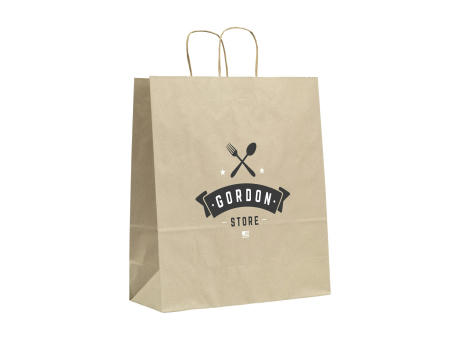 Leaf It Bag Wide aus recyceltem Graspapier (90 g/m²) L bedrucken