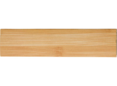 Kugelschreiber-Set aus Bambus Darlene bedrucken