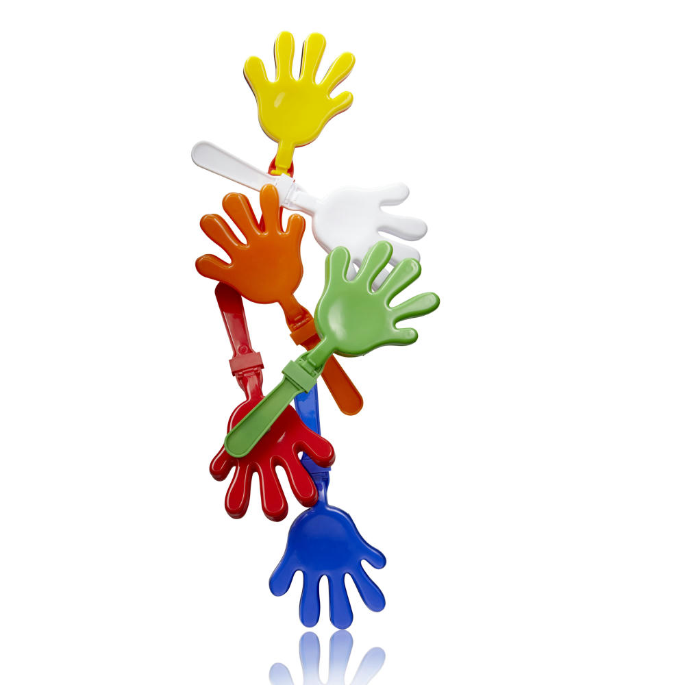 Product image Klapperhand aus Kunststoff Boris Werbeartikel