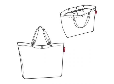 shopper XL black Werbeartikel