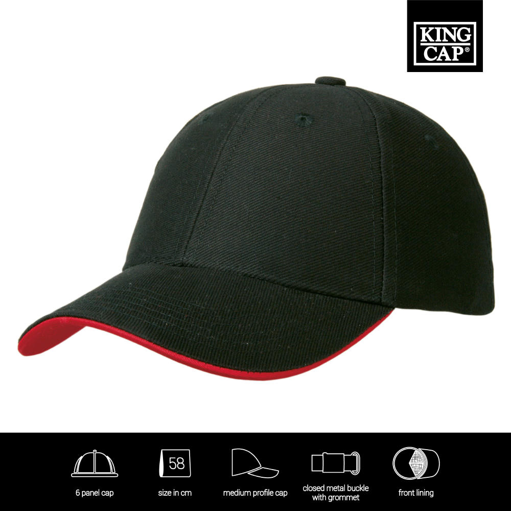 Heavy Twill Duo Tone Strap Cap Werbeartikel