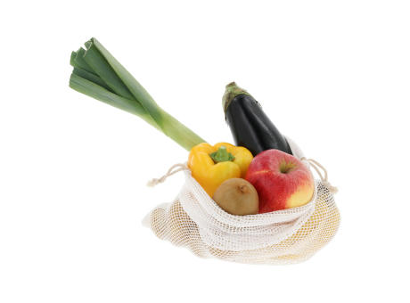 Product image Wiederverwendbare Lebensmitteltasche OEKO-TEX® Baumwolle 30x40cm bedrucken