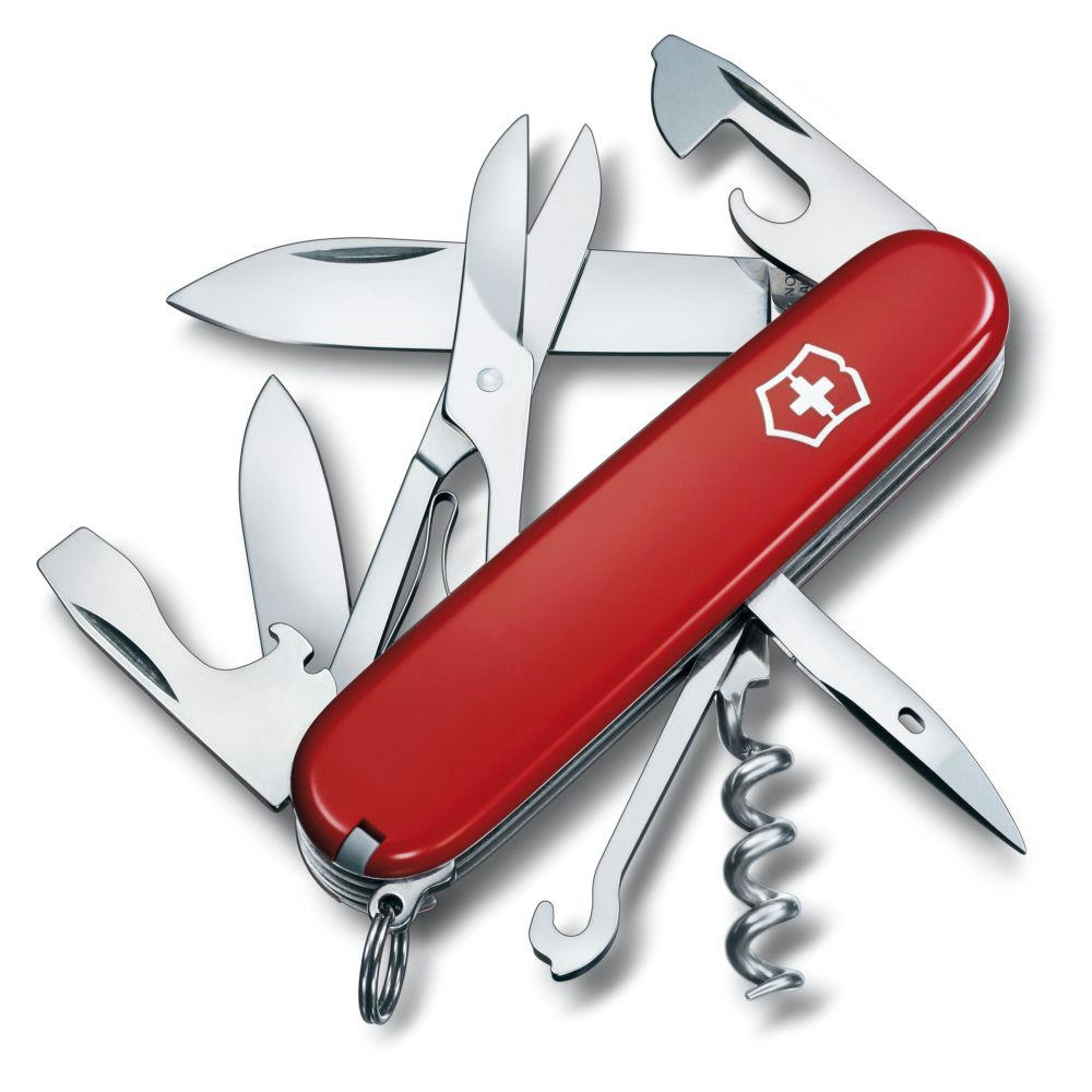 Product image Victorinox Climber rot als Werbeartikel bedrucken lassen