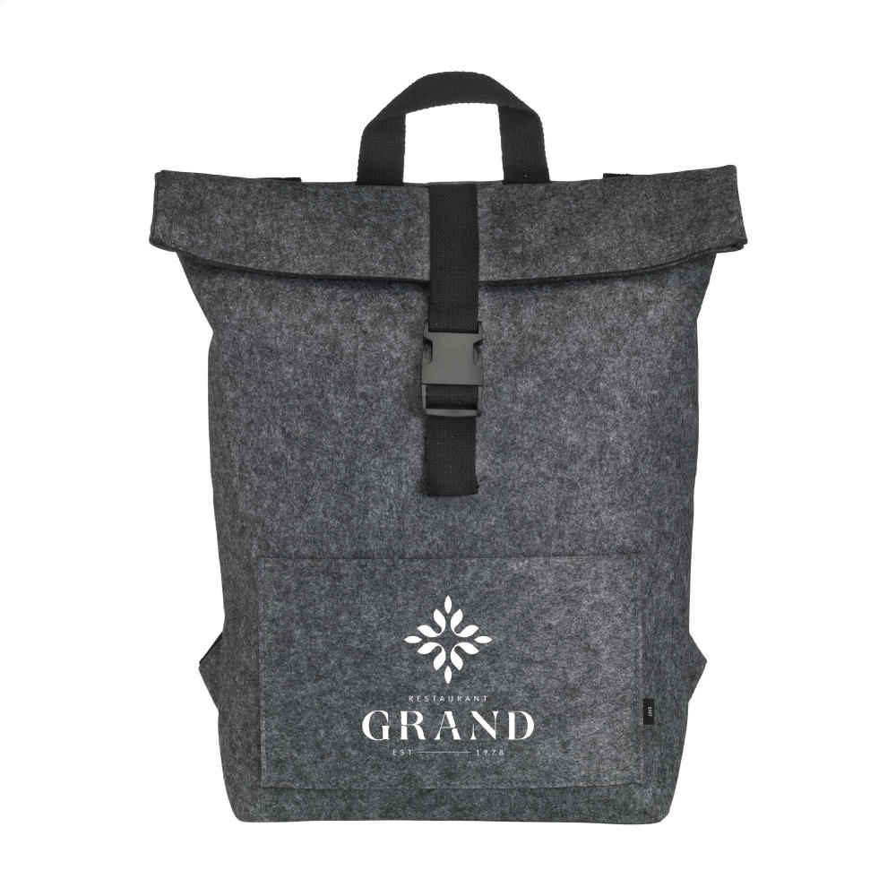 Product image Nolan GRS RPET Felt Rucksack Werbeartikel