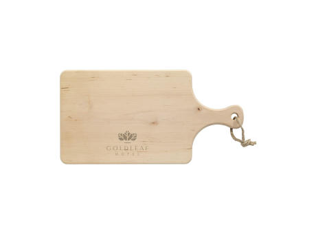 Alder Wood Cutting Board Handle Schneidebrett Werbeartikel