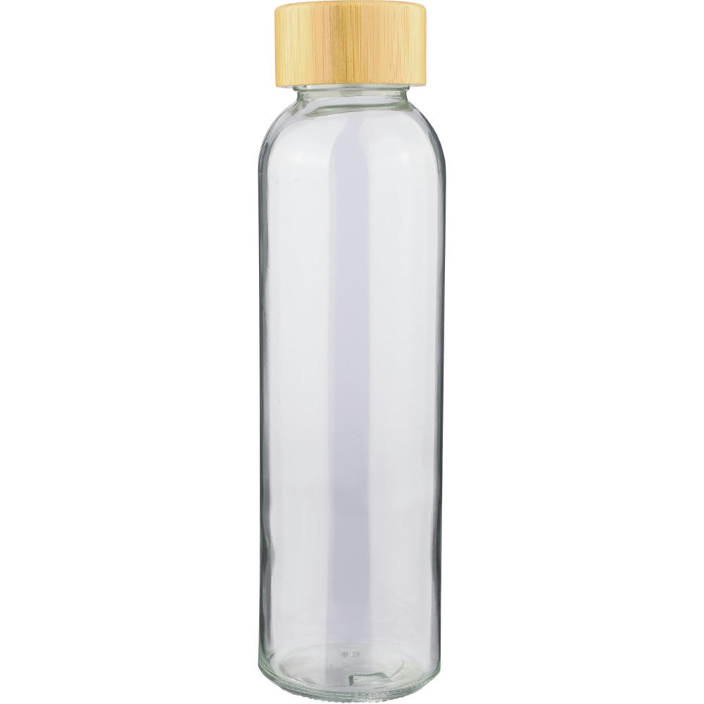 Glas-Trinkflasche (500 ml) Levi Werbeartikel
