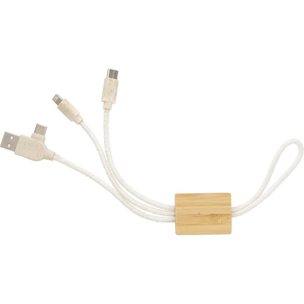 USB-Ladegerät Schlüsselanhänger Keegan Werbeartikel