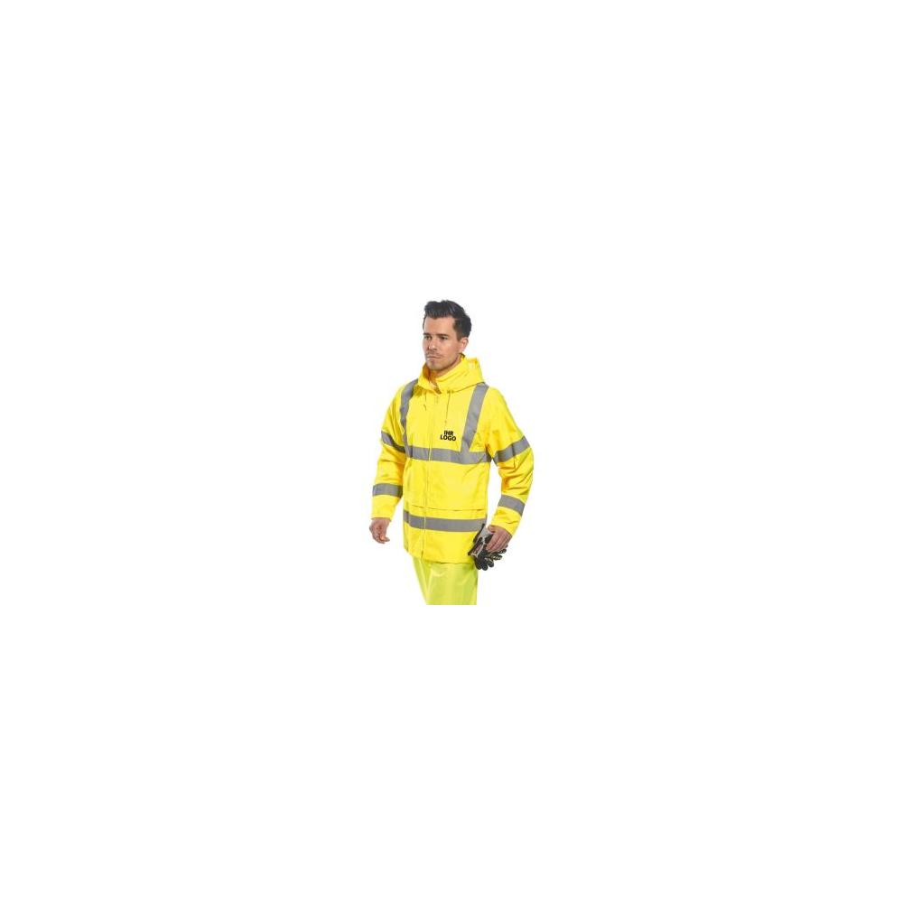 Warnschutz-Regenjacke, SAFE RAIN Werbeartikel