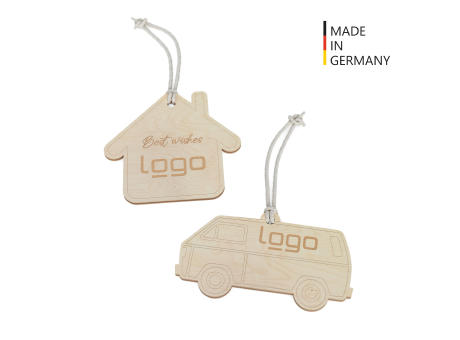 Geschenkanhänger individuell (FSC® zertifiziert) Werbeartikel