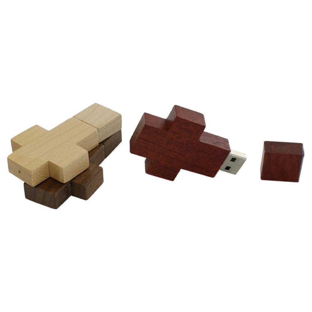 USB-Stick H07 USB 2.0 Flash Disk   1 GB Ahorn Werbeartikel