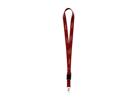 Lanyard Sublimatieon Buckle RPET 2 cm keycord bedrucken