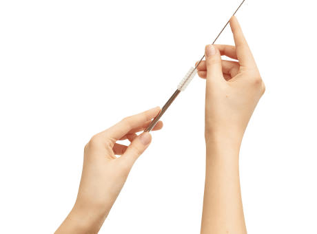 Edelstahl-Strohhalm DRINK ELEGANT Werbeartikel