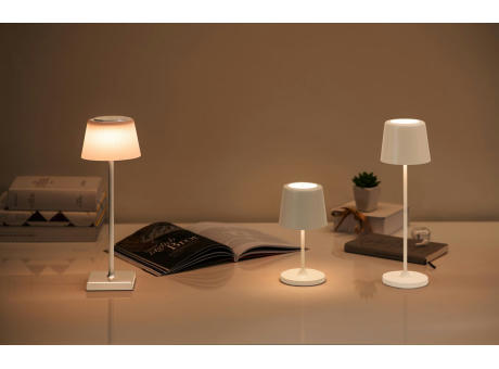 FARO Höhenvariable, dimmbare Tischleuchte mit Akku Werbeartikel