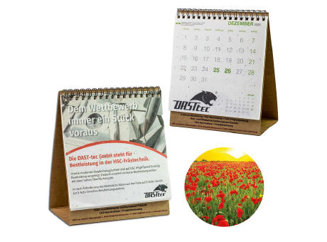 Samenpapier-Tischkalender - Minze Werbeartikel