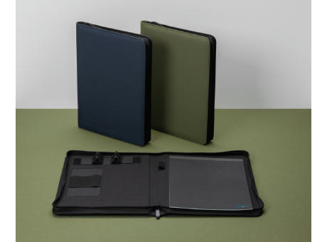 Impact Aware™ Deluxe 300D Tech Portfolio mit Reißverschluss Werbeartikel