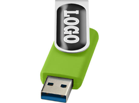Product image Rotate USB-Stick 3.0 mit Doming bedrucken