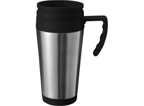 Product image Isolierbecher aus Edelstahl/Kunststoff mit verschließbarem Mundstück Dev Werbeartikel