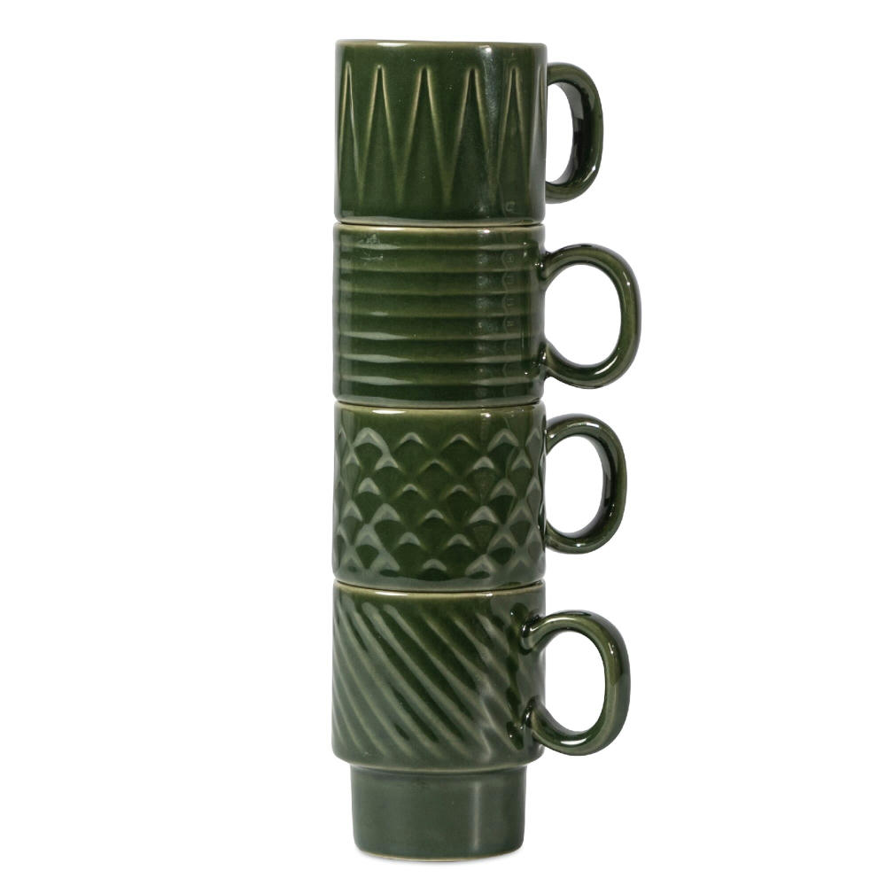 Sagaform Kaffee & Mehr Espressotasse 4-tlg. 100ml Werbeartikel